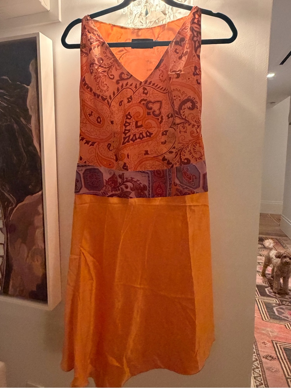 Vintage Tracy Feith silk dress